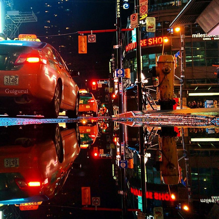 A pocsolyák párhuzamos világa - STYLELIFE - Utazás - fényképészet, fotók, pocsolya, utazás, 