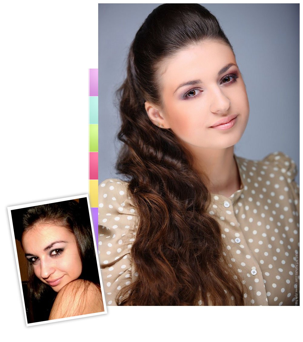 Sminkvarázs Style tavaszi átalakulás - Sydor Melinda - Divathírek -  - smink, sminktippek. Sydor Melinda, Sminkvarázs, 