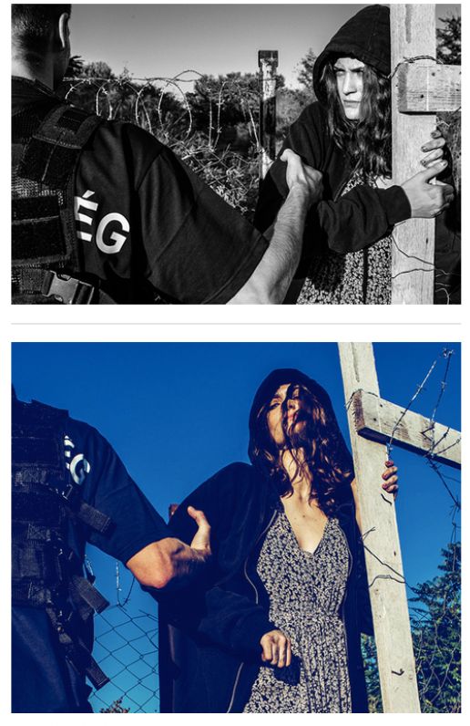 Magyar fotós menekült-témájú divatanyagán háborodott fel a világ -  -  - baksa norbert, divat, fotók, menekültek, 