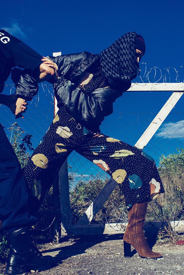 Magyar fotós menekült-témájú divatanyagán háborodott fel a világ -  -  - baksa norbert, divat, fotók, menekültek, 