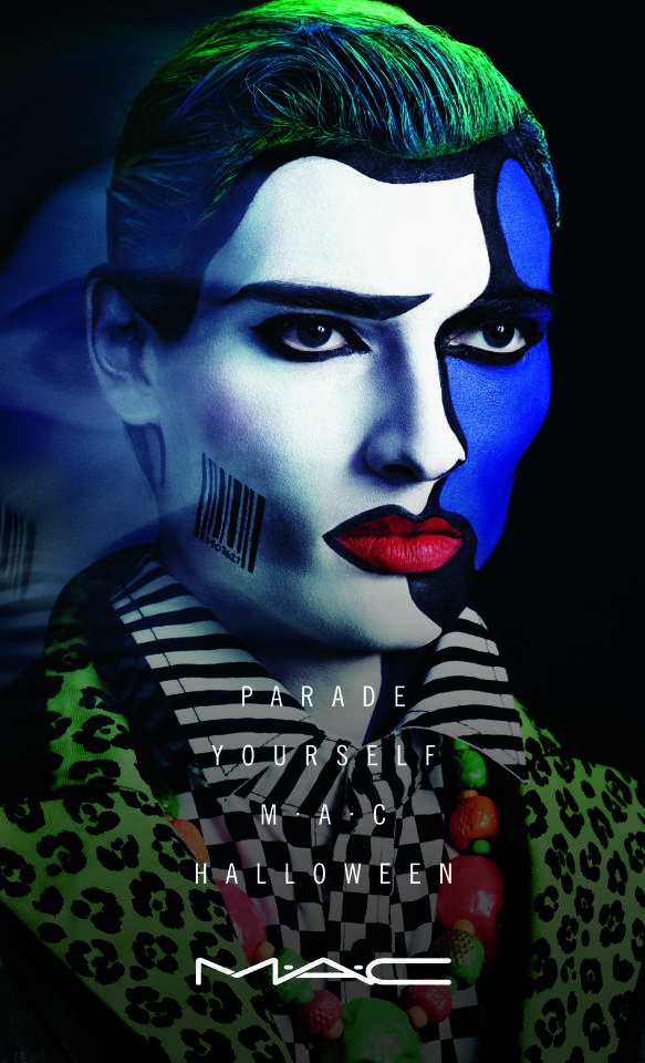 MAC x Halloween -  -  - face chart, halloween, mac, make up, smink, 