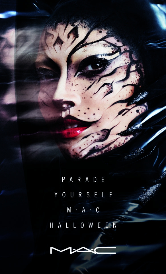 MAC x Halloween -  -  - face chart, halloween, mac, make up, smink, 