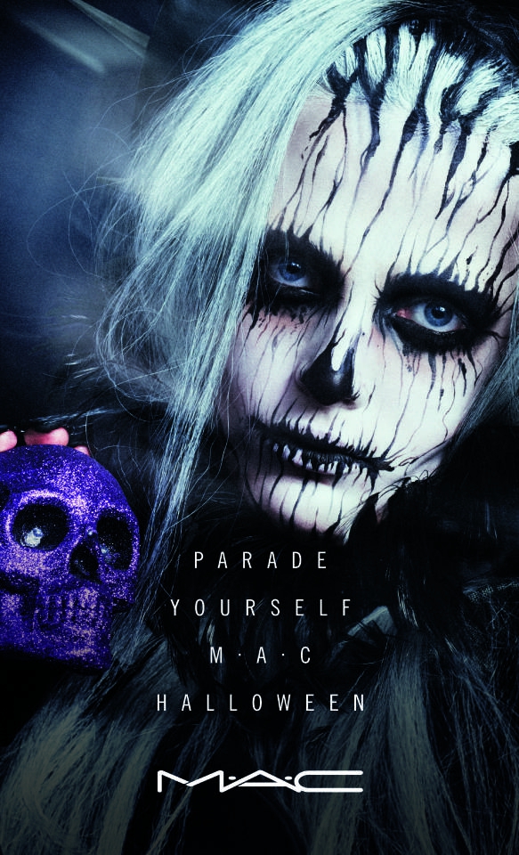 MAC x Halloween -  -  - face chart, halloween, mac, make up, smink, 