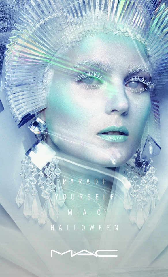 MAC x Halloween -  -  - face chart, halloween, mac, make up, smink, 