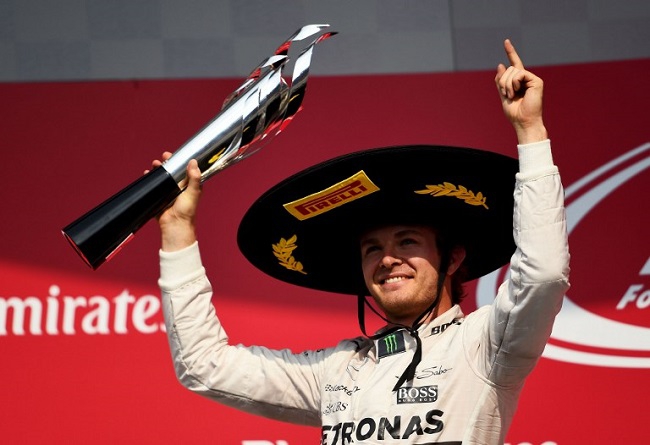 Rosberg, Mexico, Sombrero -  -  - forma 1, mercedes, nico, nico rosberg,