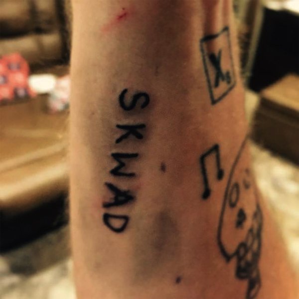 Hírességek egyforma tetoválásokkal -  -  - divat, hírességek, stílus, sztárok, tetoválás, 