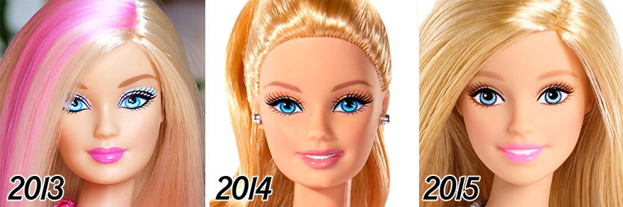 A Barbie baba evolúciója -  -  - barbie, evolúció, 