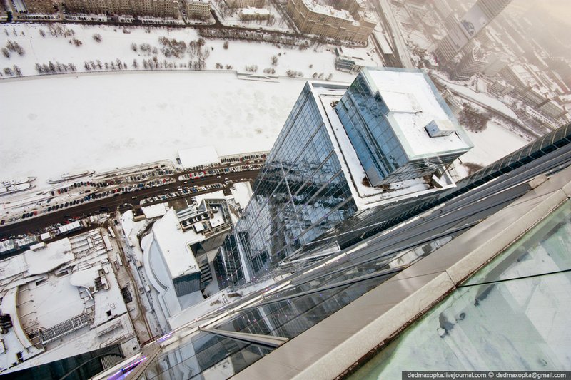 Moszkva Európa legmasabb épületéből -  -  - Englischrussian, érdekességek, Moszkva, 