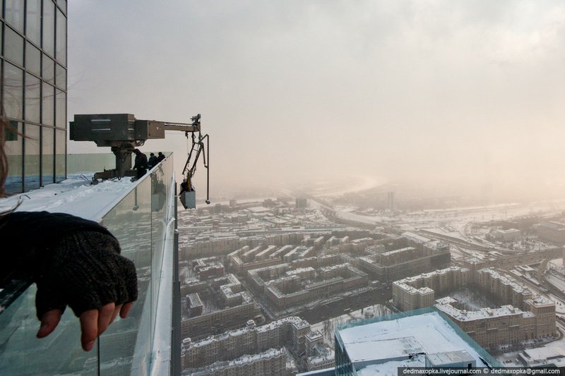 Moszkva Európa legmasabb épületéből -  -  - Englischrussian, érdekességek, Moszkva, 