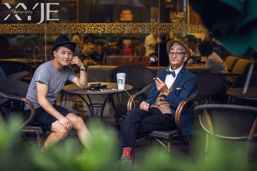 A legvagányabb nagypapa! - ÉN - Divathírek - divat, fényképezés, fotók, nagypapa, stílus, 