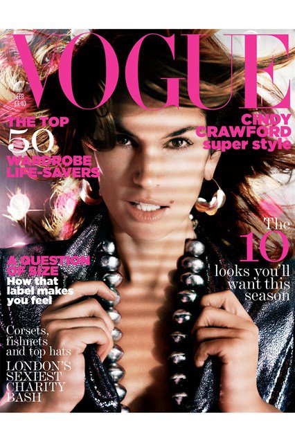 A szupermodell nyugdíjba vonul - 40 fotó Cindy Crawford pályafutásáról -  -  - celebrity, cindy crawford, szupermodell, vogue, 