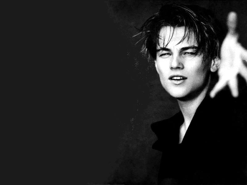 Leonardo DiCaprio ezer arca -  -  - áprilisra ajánljuk, celebrity, fekete-fehér képek, fotók, leonardo dicaprio, színész, 