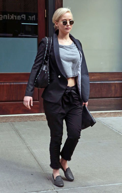 Street style inspirációk Jennifer Lawrencetől -  -  - 