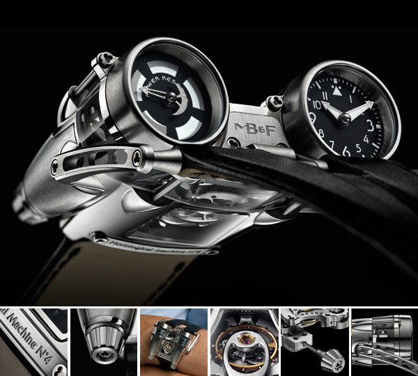 MB&F Horological Machine No4 Thunderbolt -  -  - érdekességek, kütyük, MB, óra, 