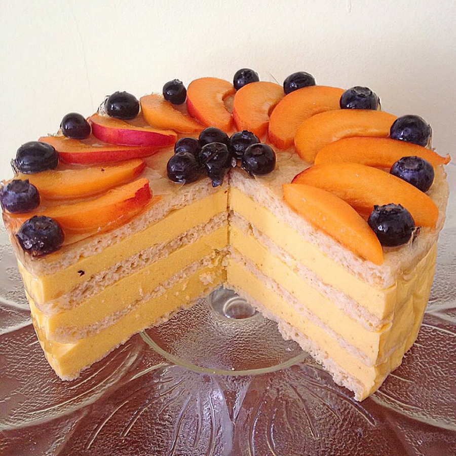 Sárgabarackkrémes paleo torta - STYLELIFE -  - friss receptek, paleo, torta, 