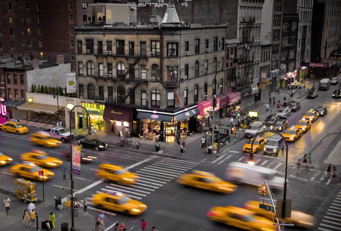 New York - könnyen kirakhatnak a taxiból -  -  - érdekesség, new york, taxi, 