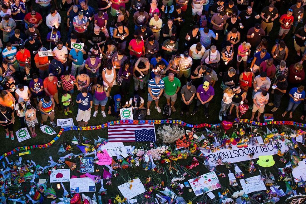 Az orlandói mészárlás emlékére -  -  - 