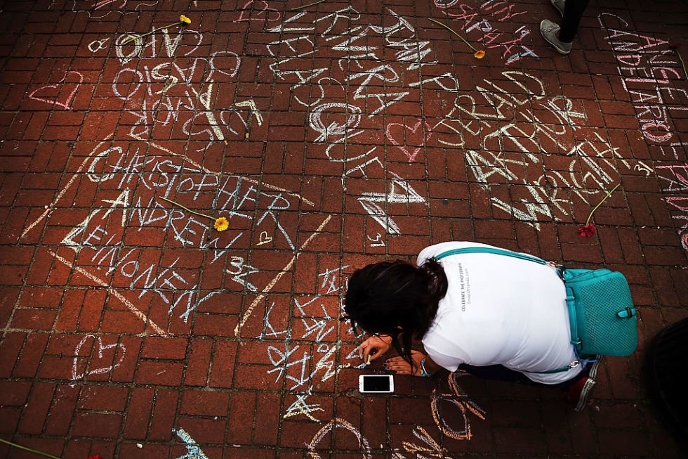 Az orlandói mészárlás emlékére -  -  - 