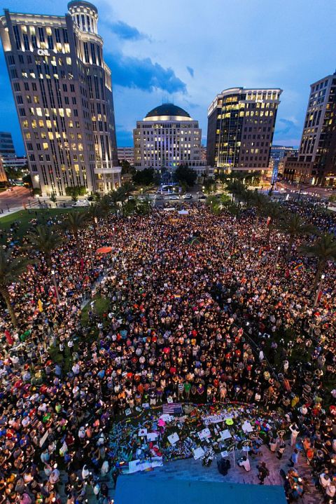 Az orlandói mészárlás emlékére -  -  - 