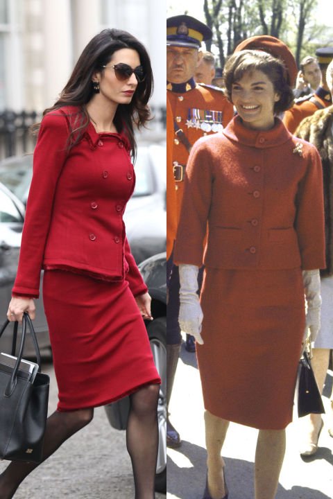 10 fotó, ami azt bizonyítja, hogy Amal Clooney Jackie Kennedy reinkarnációja (szeretne lenni) -  -  - amal alamuddin, amal clooney, celebrity, first lady, george clooney, jackie kennedy, stílus, 