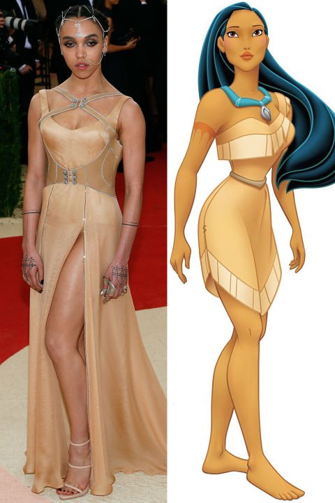 Ilyen az, amikor a sztárok Disney hercegnőnek öltöznek a vörös szőnyegen -  -  - a kis hableány, aladdin, aranyhaj, disney, disney filmek, disney hercegnő, disney mesék, disneyland, jázmin, rapunzel, 