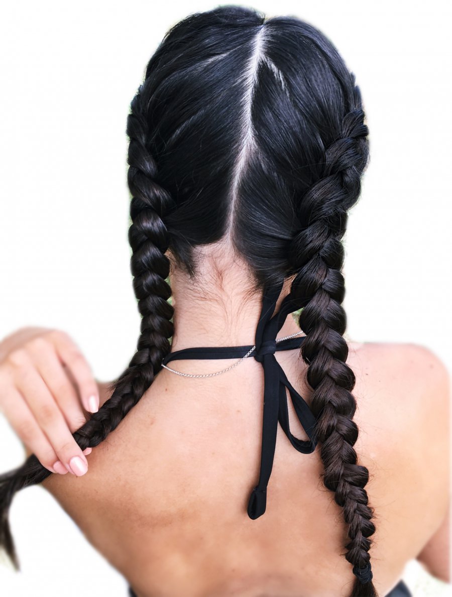 DIY: Fordított halszálka fonás fesztiválra -  -  - diy, fesztiválhaj, fonás, júliusra ajánljuk, 