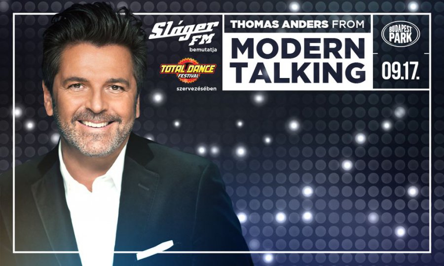 Thomas Anders élő koncertet ad Magyarországon Modern Talking számoktól lesz hangos a Budapest Park - Kikapcsoló - STYLENEWS - 80 as évek, budapest park, koncert, Modern Talking, Thomas Anders, 