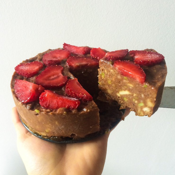 Csokis, mini sajttorta (robotgép nélkül)- nyers, vegán - STYLELIFE -  - friss receptek, gasztronómia, nyers, süti, torta, vegán,