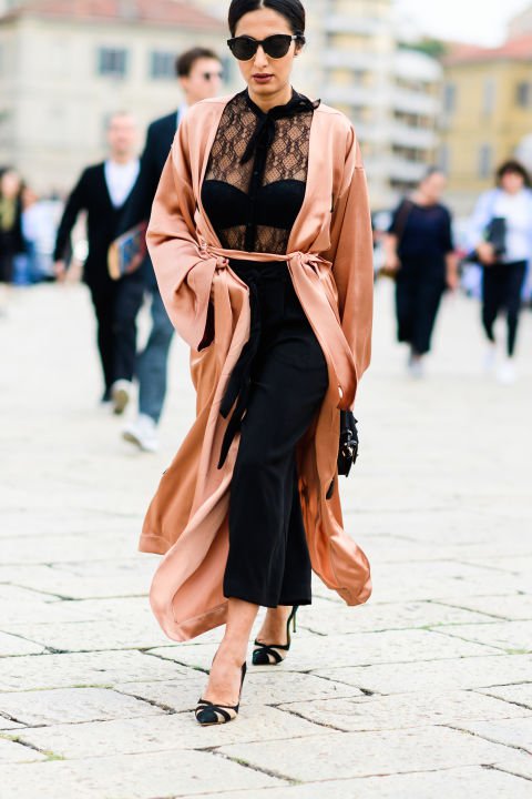 Ilyen a streetstyle ott, ahol a stílust anyatejjel szívják magukba -  -  - milánó, milánói divathét, streetstyle, 