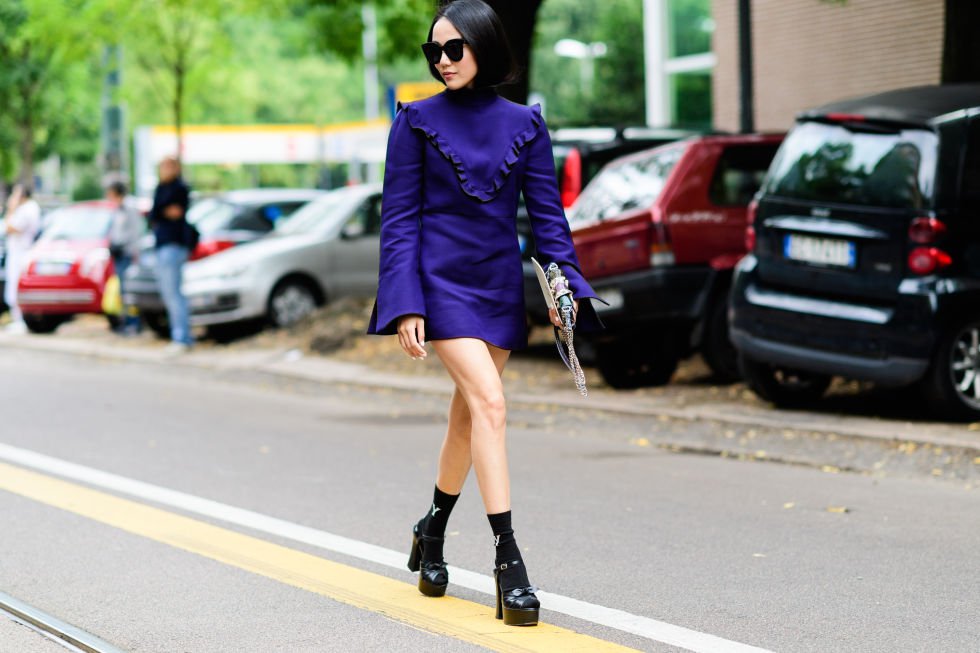 Ilyen a streetstyle ott, ahol a stílust anyatejjel szívják magukba -  -  - milánó, milánói divathét, streetstyle, 