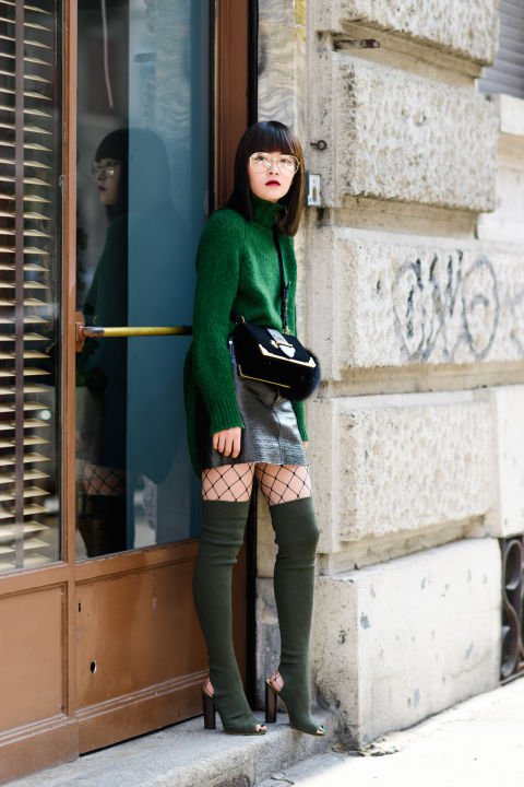 Ilyen a streetstyle ott, ahol a stílust anyatejjel szívják magukba -  -  - milánó, milánói divathét, streetstyle, 